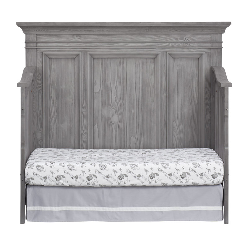 OxfordBaby Westport 4 in 1 Convertible Baby Crib, Green Guard Gold